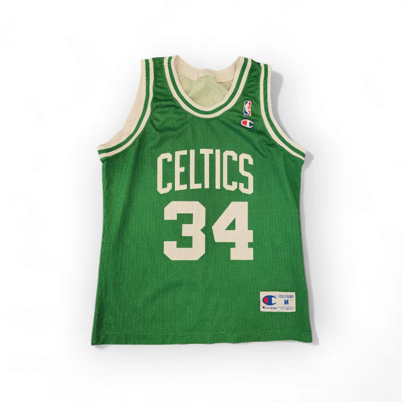 Champion Boston Celtics NBA Basketball Jersey, #34 Pierce, Green, Size Medium