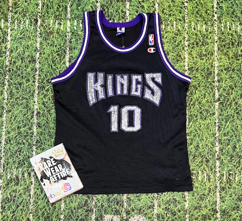 Champion MIKE BIBBY SACRAMENTO KINGS Basketball NBA JERSEY 40