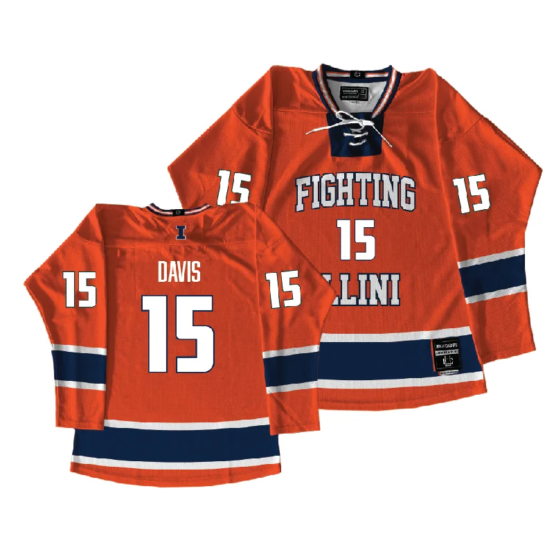 Exclusive: Illinois Men's Basketball Hockey Jersey  - Jake Davis