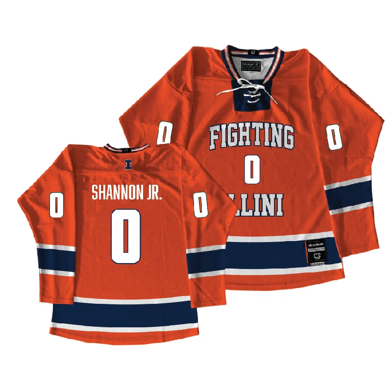 Exclusive: Illinois Men's Basketball Hockey Jersey - Terrence Shannon Jr. | #0