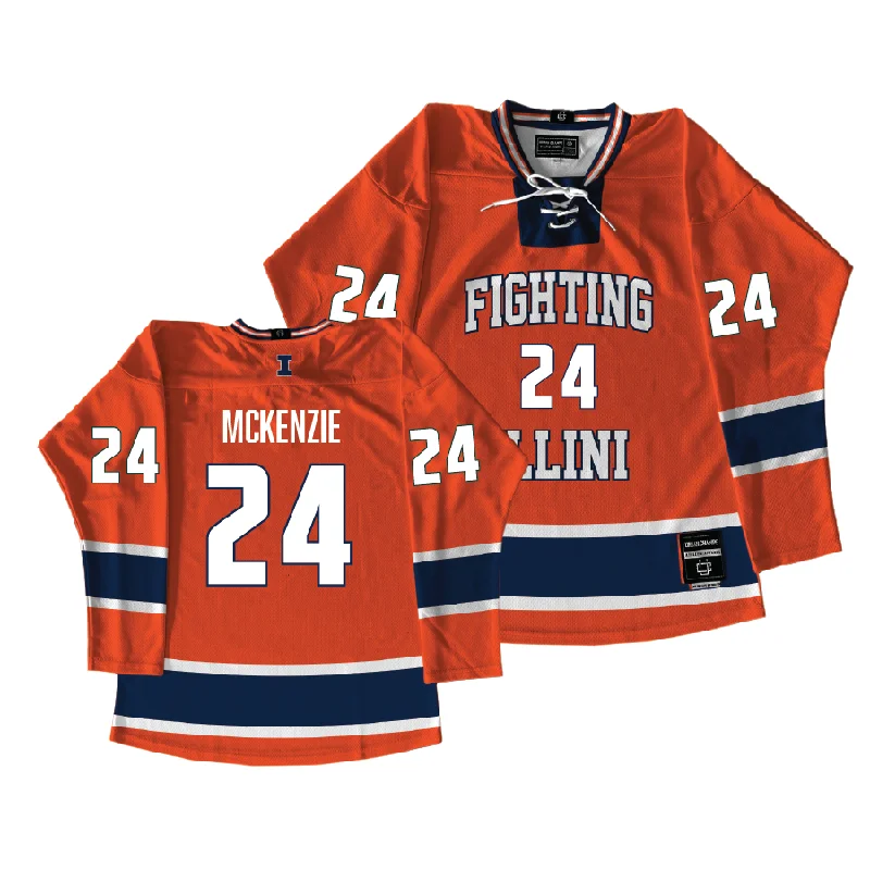 Exclusive: Illinois Women's Basketball Hockey Jersey - Adalia McKenzie | #24