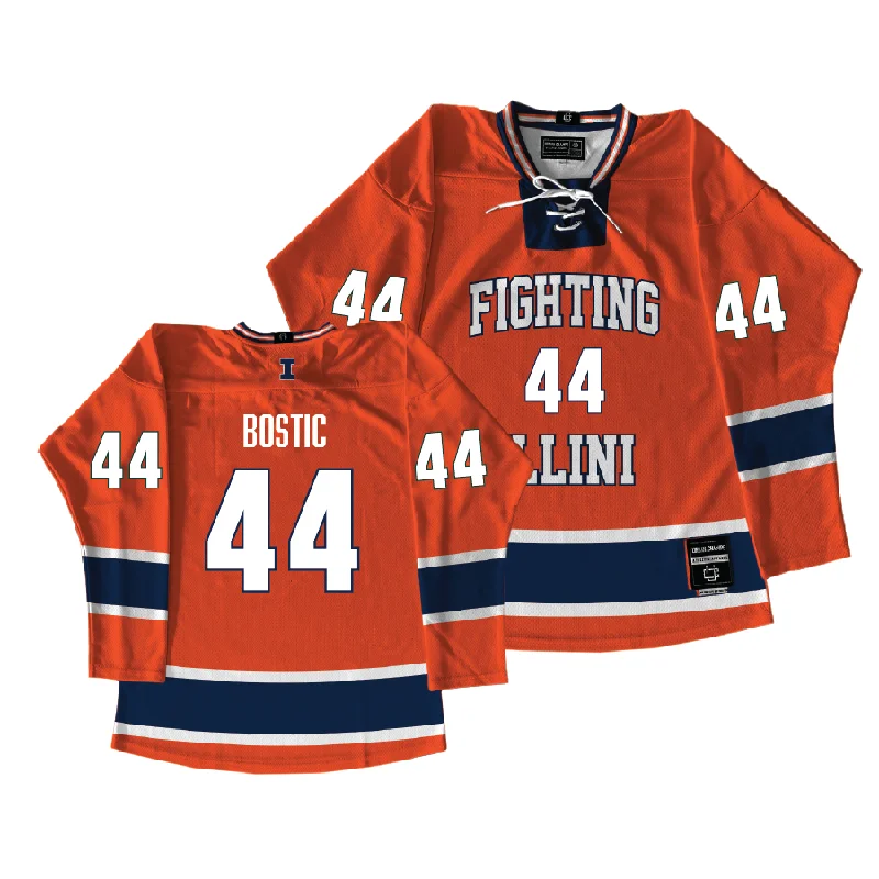 Exclusive: Illinois Women's Basketball Hockey Jersey - Kendall Bostic | #44