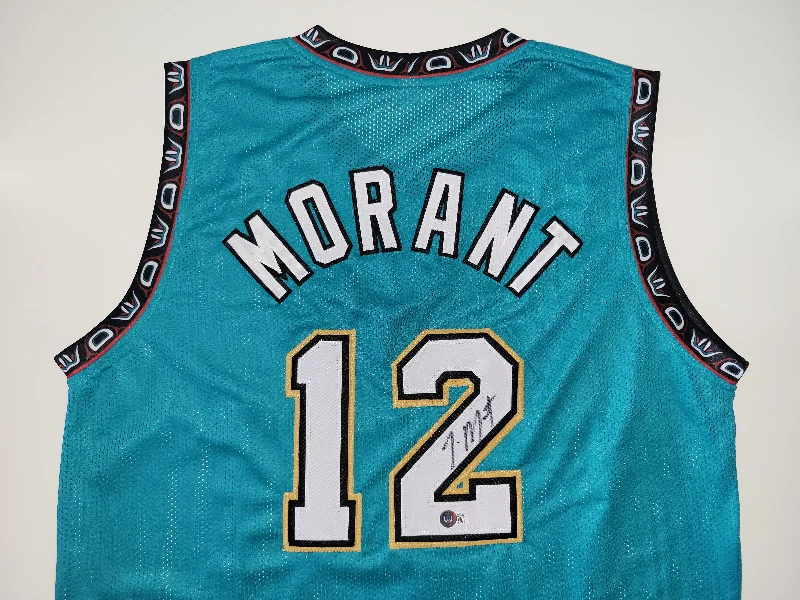 JA MORANT Vancouver Grizzlies Autograph XL Throwback Jersey