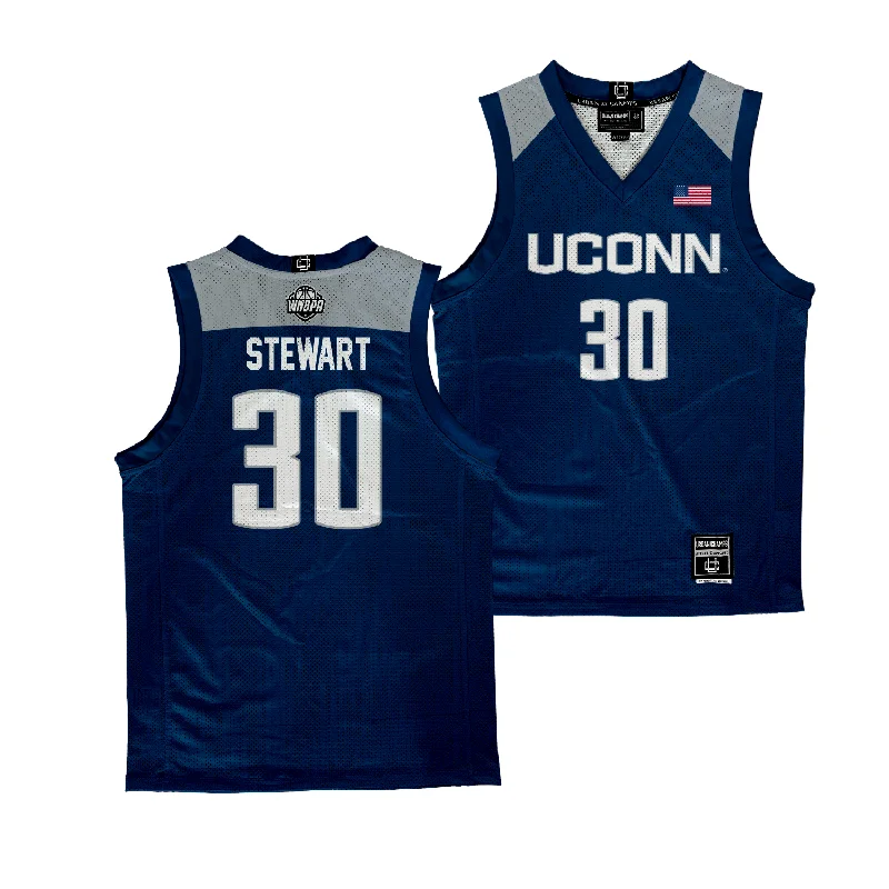 Legacy Collection: UConn Women's Basketball Navy Jersey - Breanna Stewart | #30