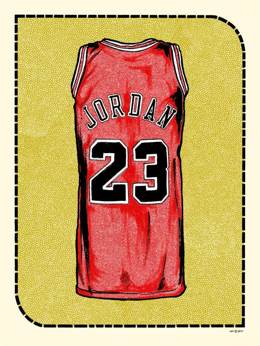 "M. Jordan Jersey" by Zissou Tasseff-Elenkoff