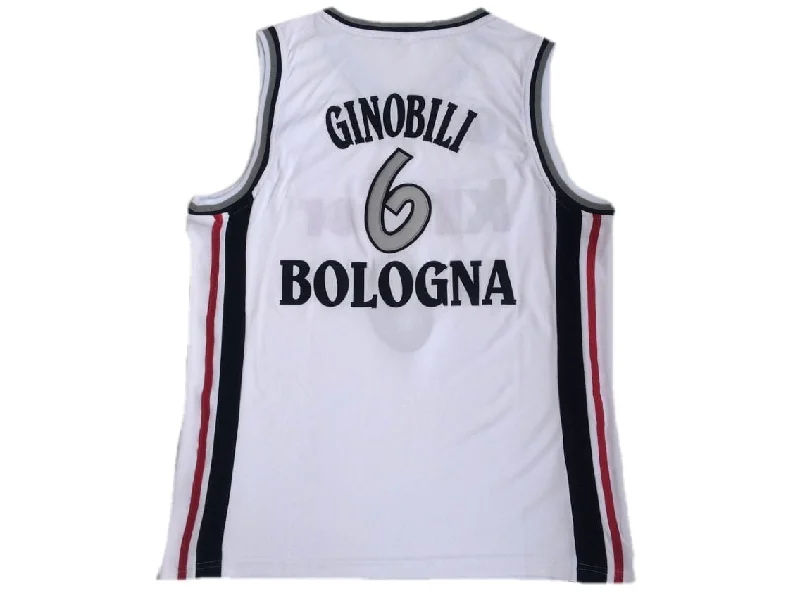 Manu Ginobili Kinder Bologna Jersey