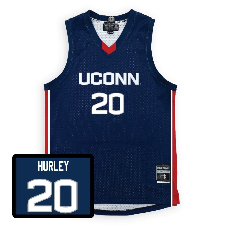 Navy Men's Basketball UConn Jersey - Yarin Hasson