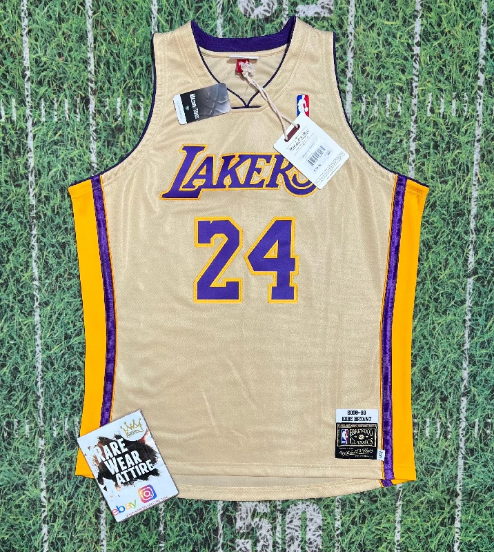 Nba Mitchell & Ness Los Angeles Lakers Kobe Bryant Jersey Sz 48 Mamba Basketball