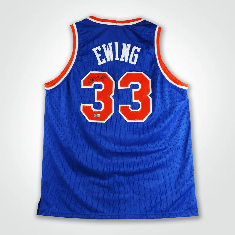 Patrick Ewing Signed Jersey