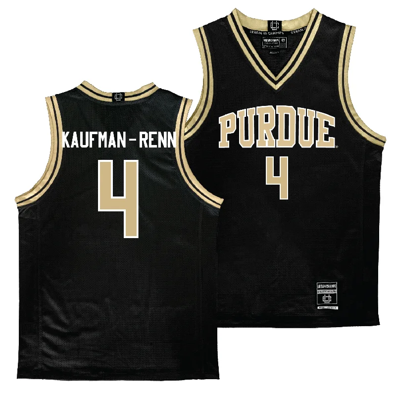 Purdue Men's Black Basketball Jersey - Trey Kaufman-Renn | #4