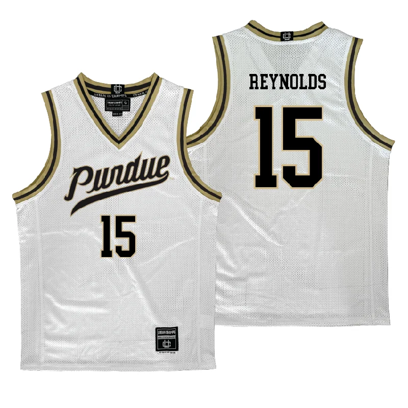 Purdue Women's Basketball White Jersey - Mila Reynolds | #15