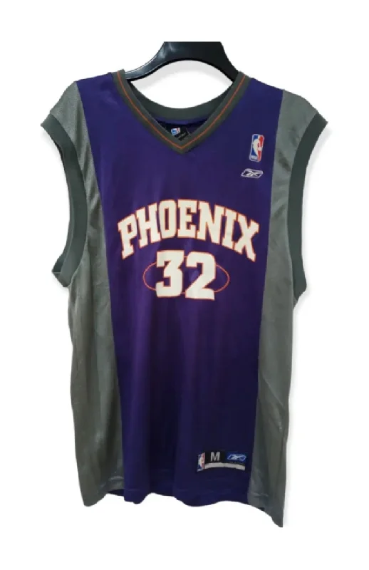 Reebok Phoenix Suns NBA Basketball jersey, #32 Stoudemire, purple, size Medium