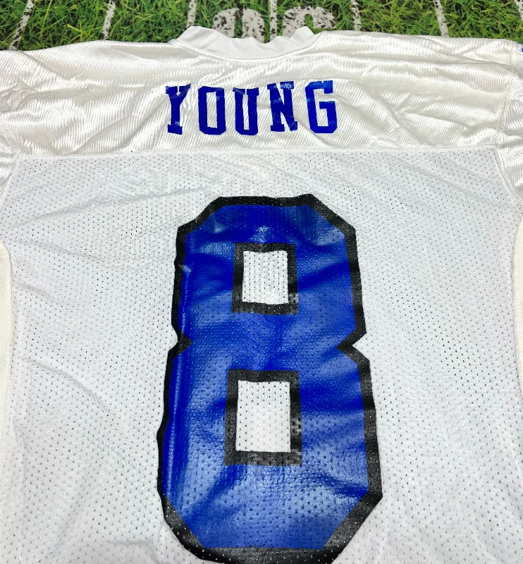 Steve Young Russell Athletic 49ers Jersey Sz 46 +4 Cougars Ncaa Byu Football