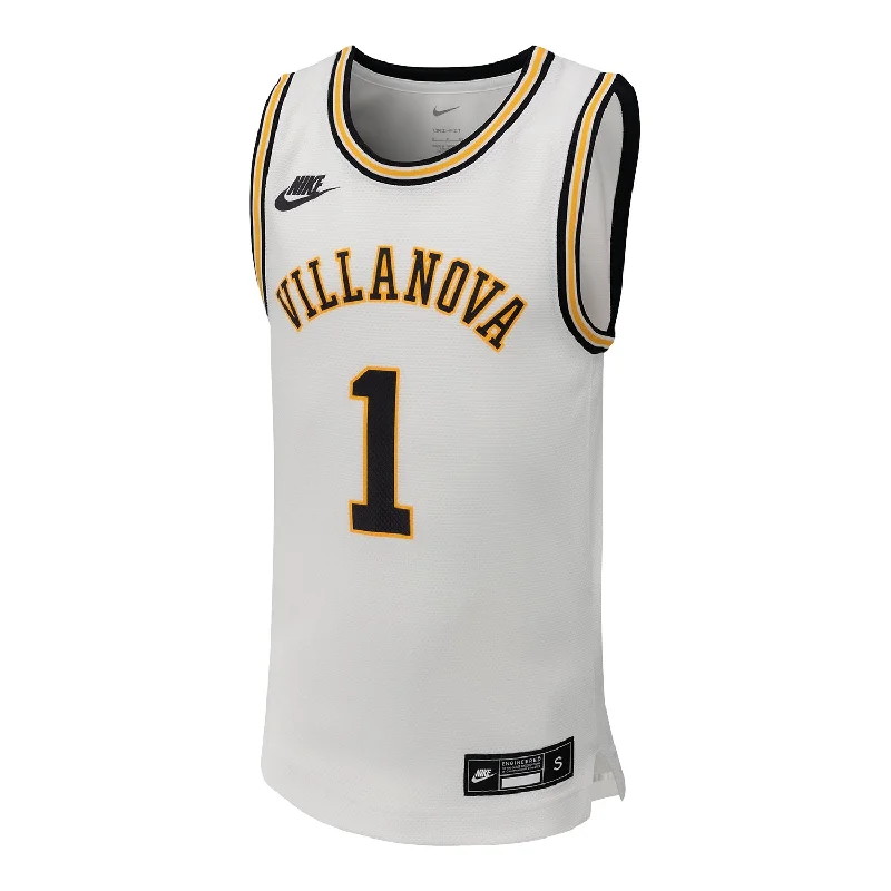 Youth Villanova Wildcats Nike Replica White #1 Basketball Jersey