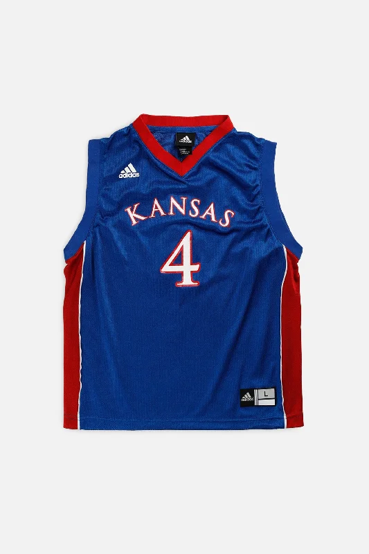 Vintage Kansas Jayhawks NCAA Basketball Jersey - Women's S