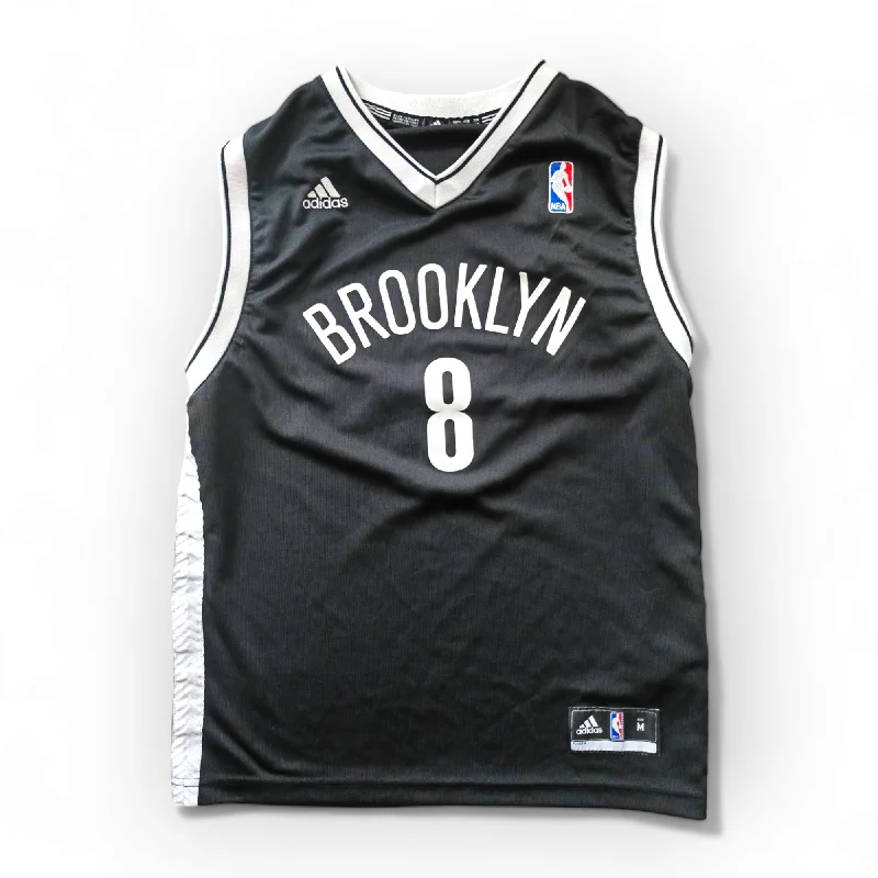 Youth Adidas Brooklyn Nets NBA Basketball Jersey, #8 Williams, Black, Size YM