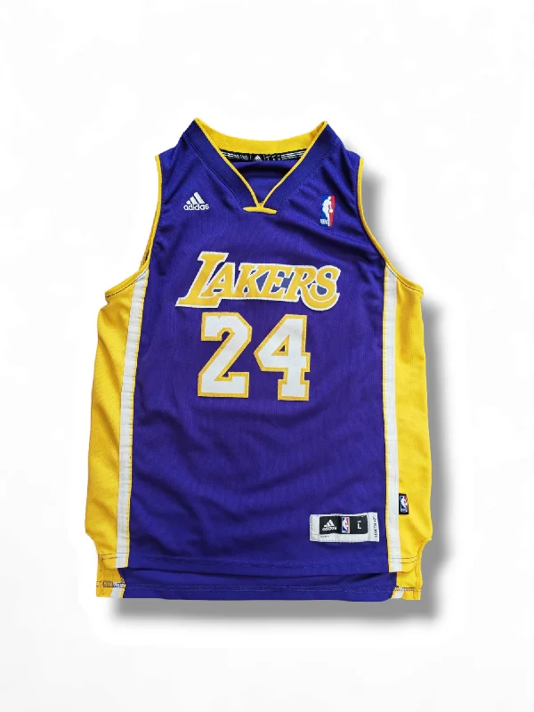 Youth Adidas Los Angeles Lakers NBA Jersey, #24 Bryant, Size YL +2 Length