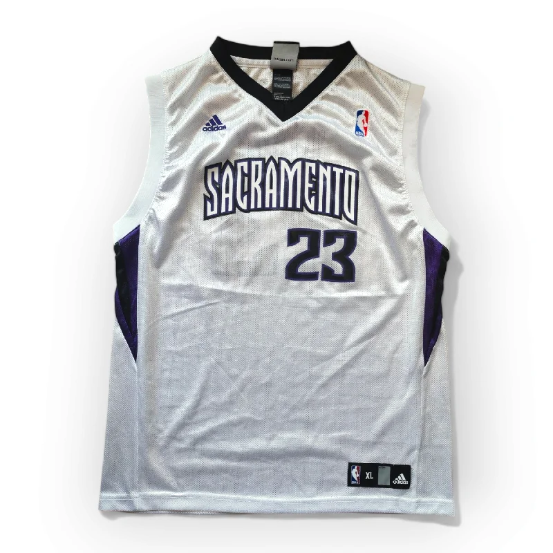 Youth Adidas Sacramento Kings NBA Basketball Jersey, #23 Martin, White, Size YXL