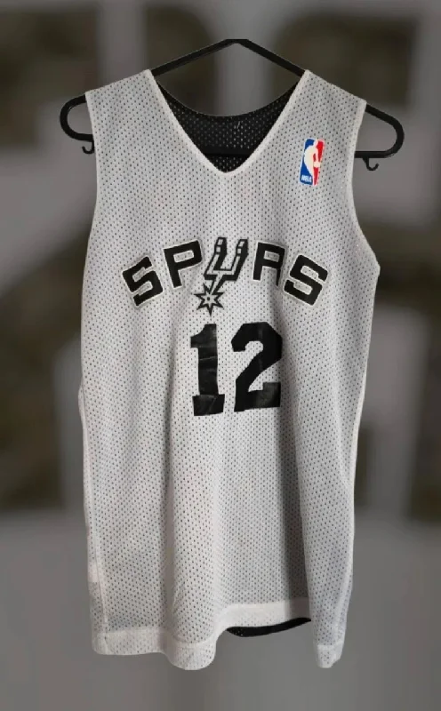 Youth Alleson Athletic San Antonio Spurs Reversible Training Jersey, Size YM