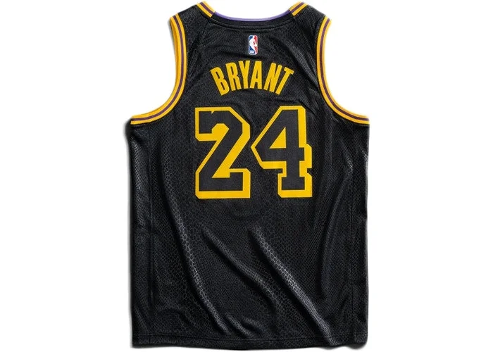 Youth Nike Lakers Kobe Bryant "Black Mamba City Edition Swingman" Jersey