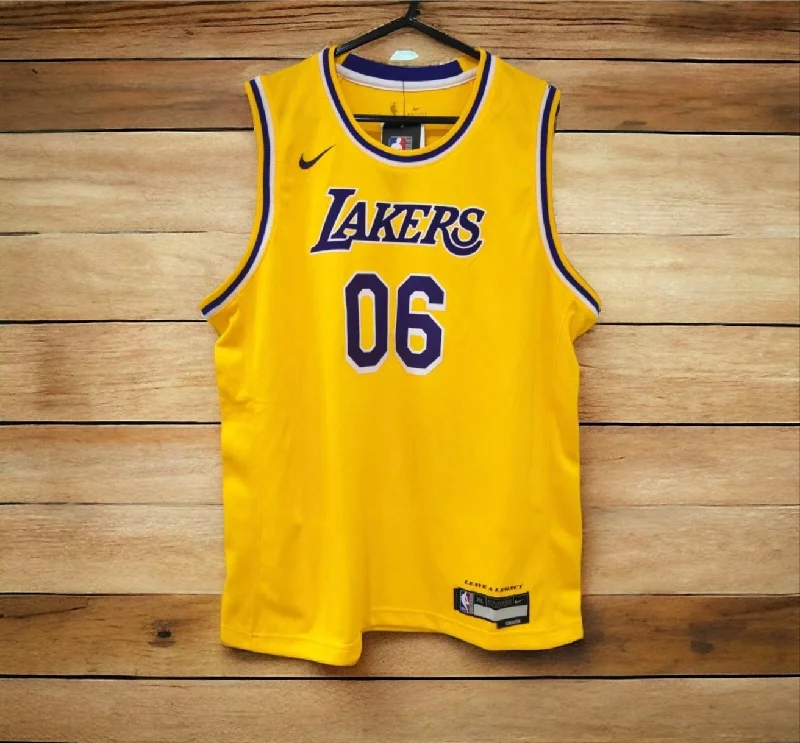 Youth Nike Los Angeles Lakers NBA Jersey, #06 Lennykrys (Non Player), Size YXL