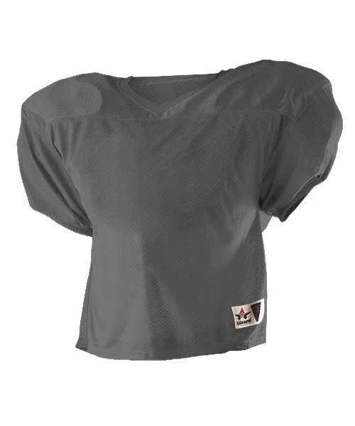 Alleson Athletic 705Y Youth Practice Football Jersey - Charcoal