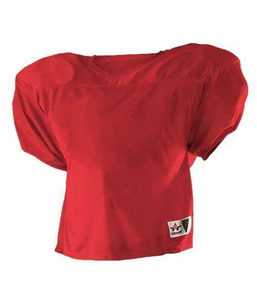 Alleson Athletic 705Y Youth Practice Football Jersey - Scarlet