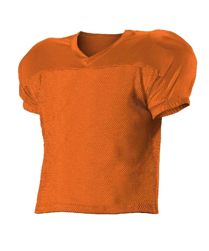 Alleson Athletic 712Y Youth Practice Football Jersey - Orange