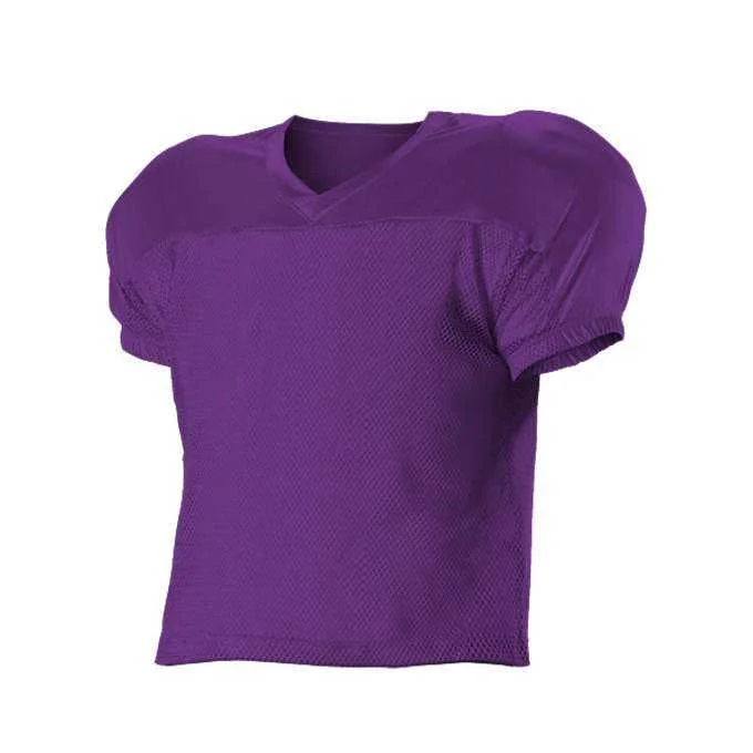 Alleson Athletic 712Y Youth Practice Football Jersey - Purple