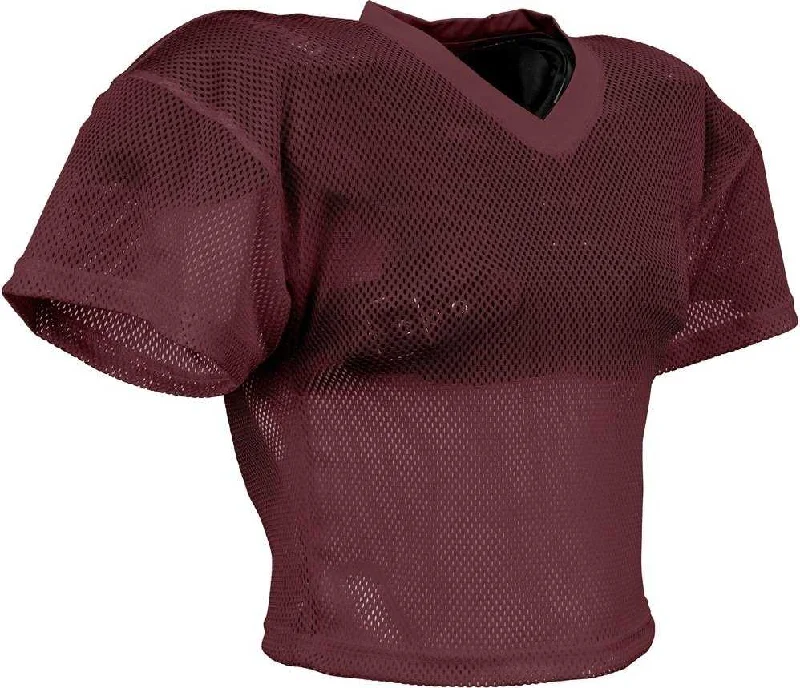 Champro FJ57 Shuffle Football Practice Men's and Youth Jersey - Maroon