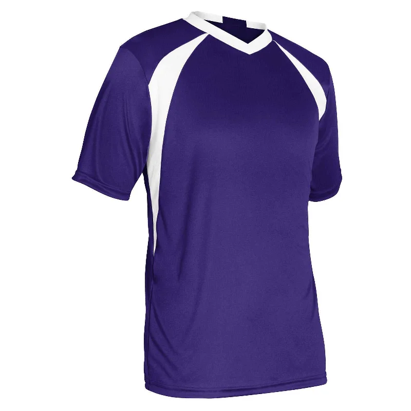 Champro SJ30 Sweeper Jersey - Purple White