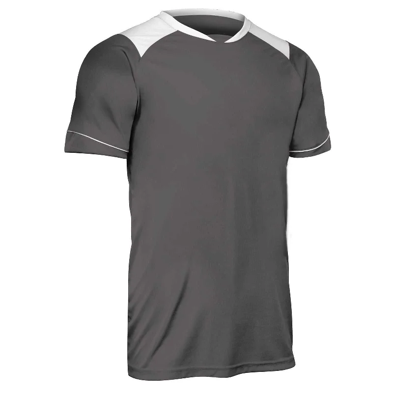 Champro SJ40 Attacker Youth Jersey - Charcoal White