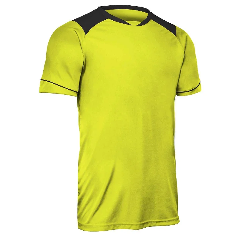 Champro SJ40 Attacker Youth Jersey - Optic Yellow Black