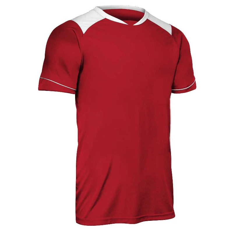 Champro SJ40 Attacker Youth Jersey - Scarlet White