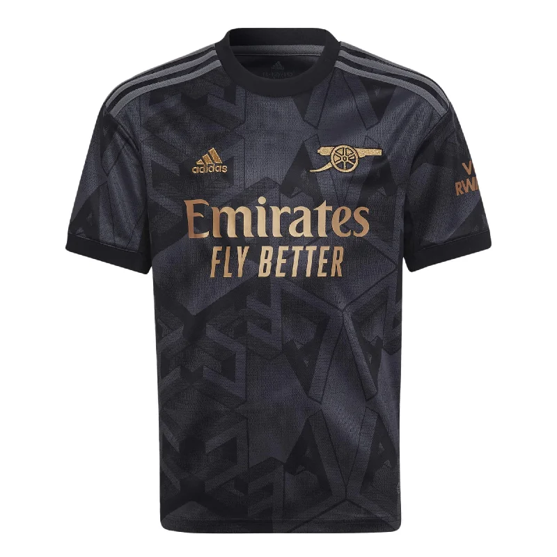 adidas Kids Arsenal 2022/23 Away Jersey Black