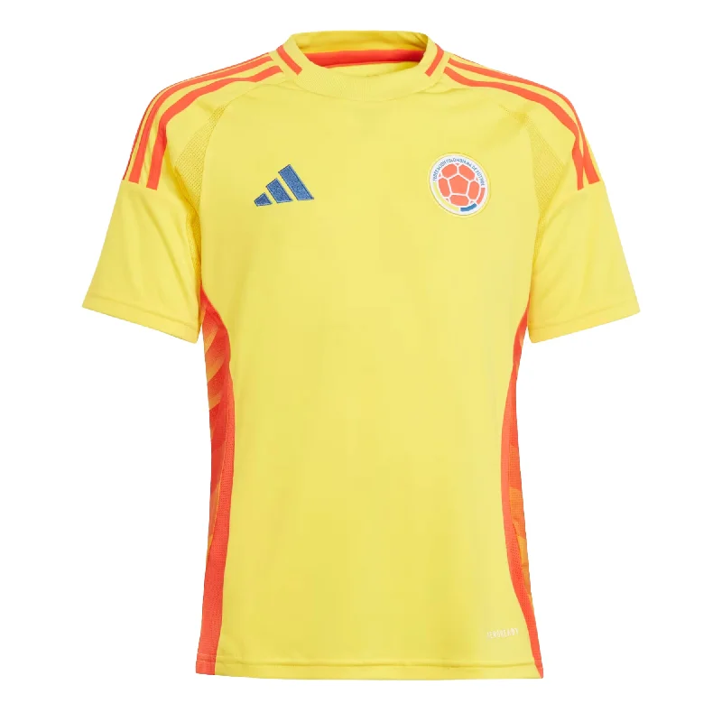 adidas Kids Colombia 2024/25 Home Jersey Yellow