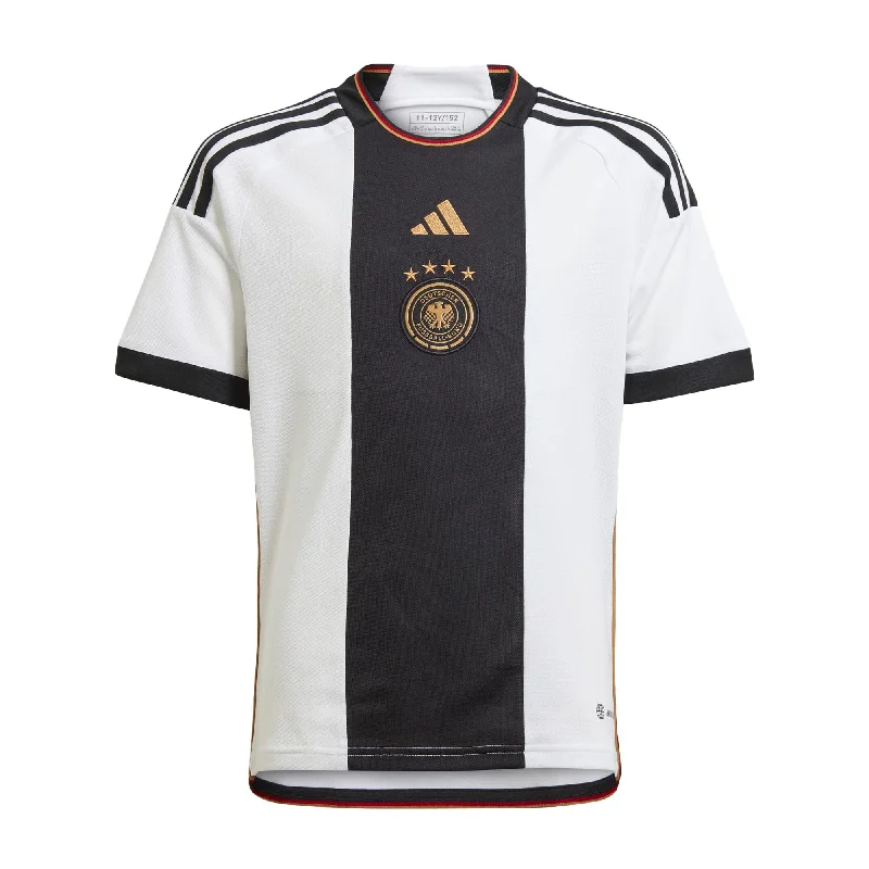 adidas Kids Germany 2022/23 Home Jersey White/Black