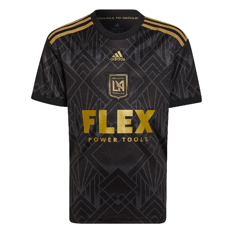 adidas Kids LAFC 2022/23 Home Jersey Black/Gold