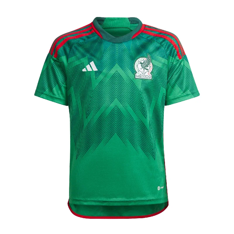 adidas Kids Mexico 2022 Home Jersey Vivid Green/Green