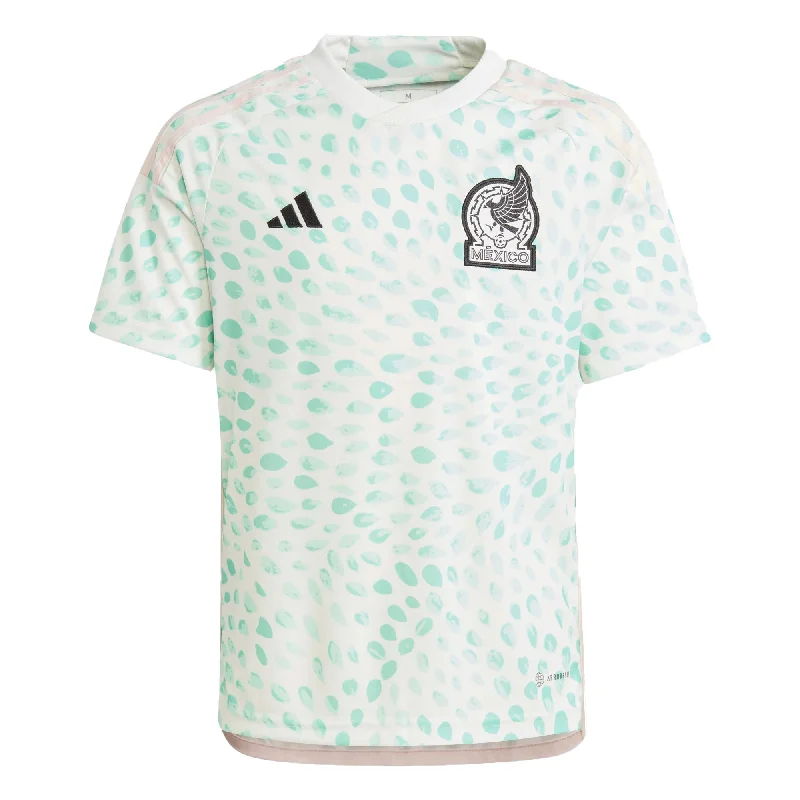 adidas Kids Mexico 2023/24 Away Jersey White/Green