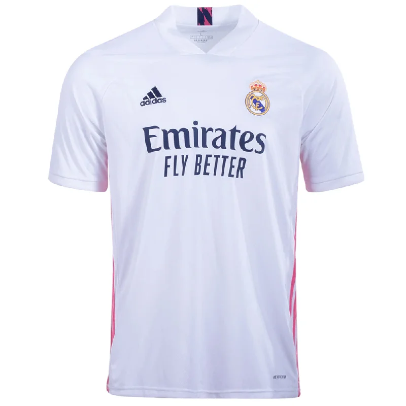 adidas Kids Real Madrid 20/21 Home Jersey White