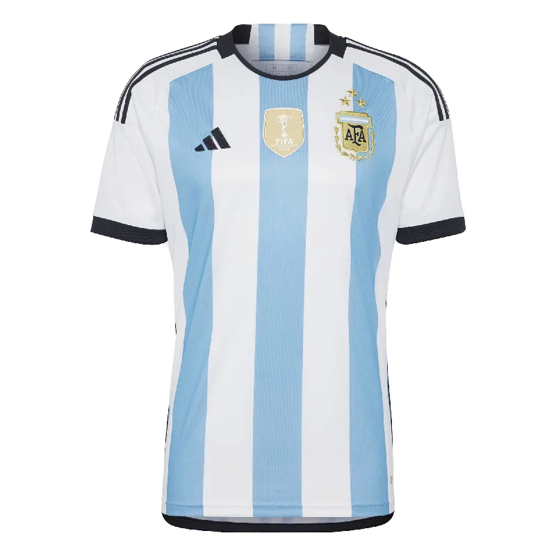 adidas Men's Argentina 2022 Winners Home Jersey White/Blue