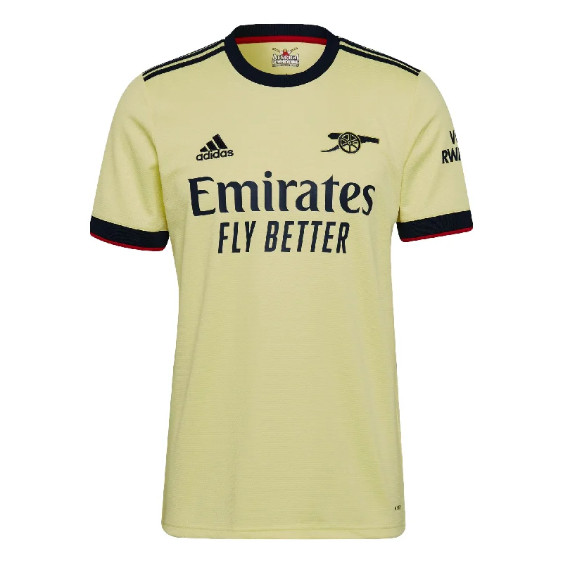 adidas Men's Arsenal 2021/22 Away Jersey Pearl Citrine