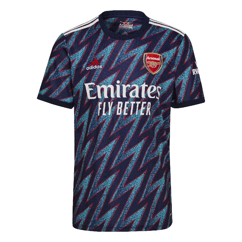 adidas Men's Arsenal 2021/22 Third Jersey Mystery Blue/White