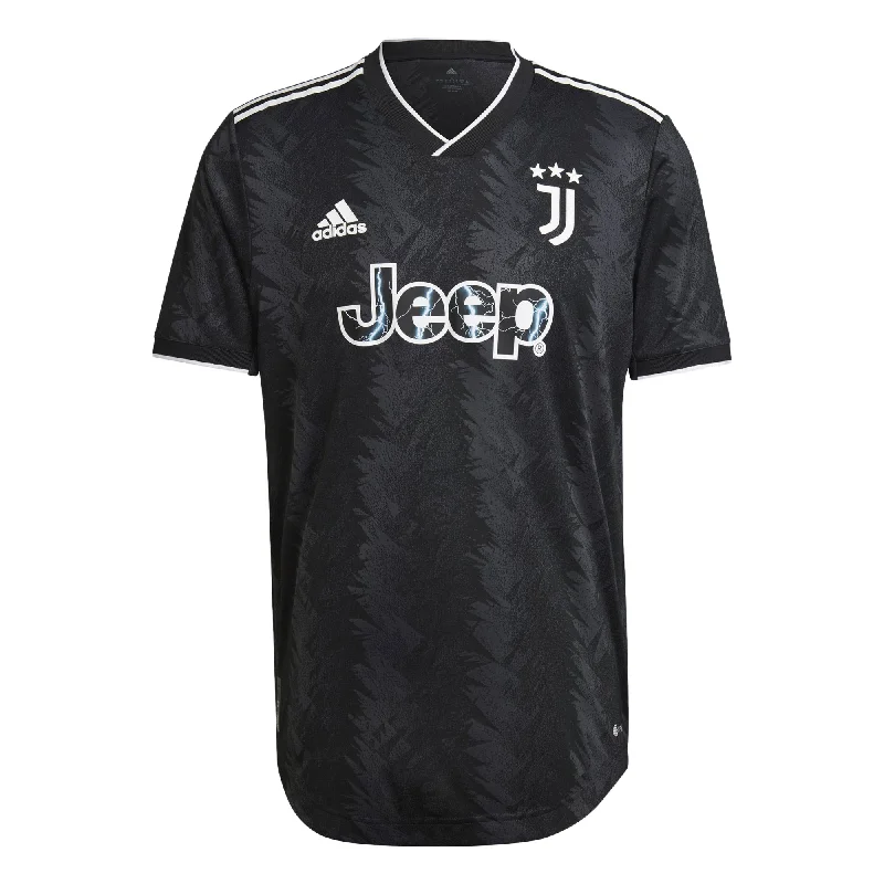 adidas Men's Juventus 2022/23 Authentic Away Jersey Black/White