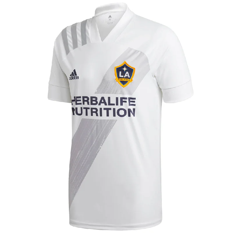 adidas Men's LA Galaxy 2020 Home Jersey White/Grey