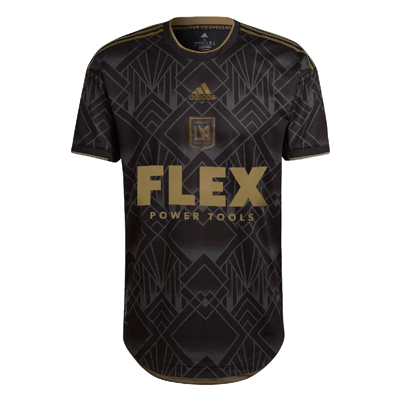 adidas Men's LAFC 2022/23 Authentic Home Jersey Black/Gold