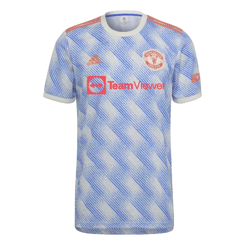 adidas Men's Manchester United 2021/22 Away Jersey Cloud White