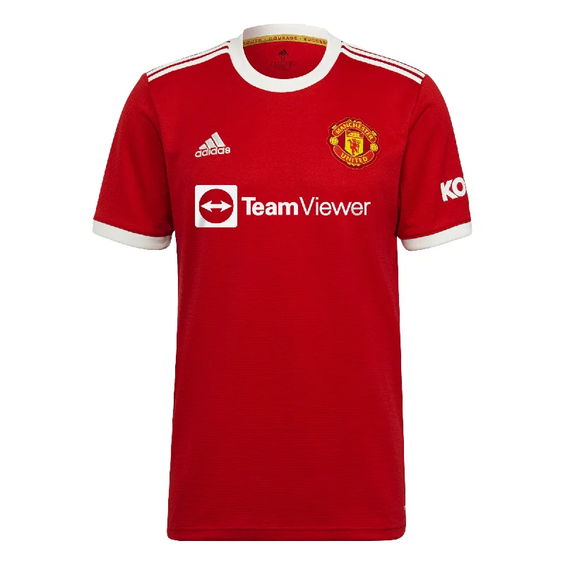 adidas Men's Manchester United 2021/22 Home Jersey Red