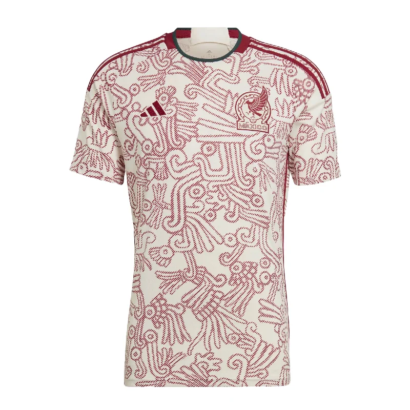 adidas Men's Mexico 2022/23 Away Jersey Wonder/White